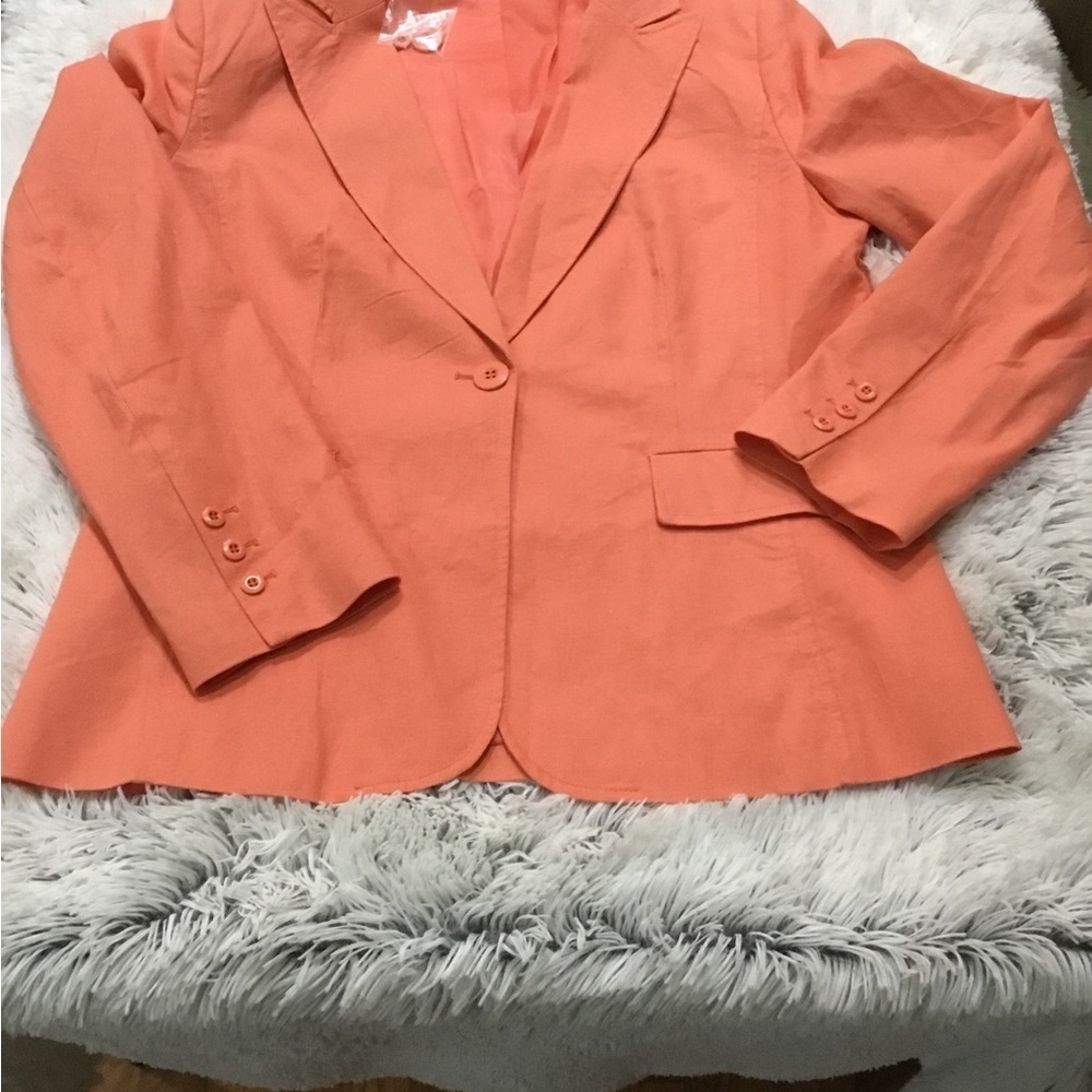 Chadwick’s Classics 1 Button Blazer Womans Size 1… - image 2